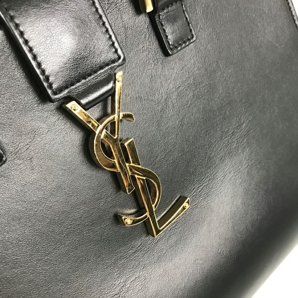 Saint Laurent Cabas Leather Handbag - Picture 7 of 8